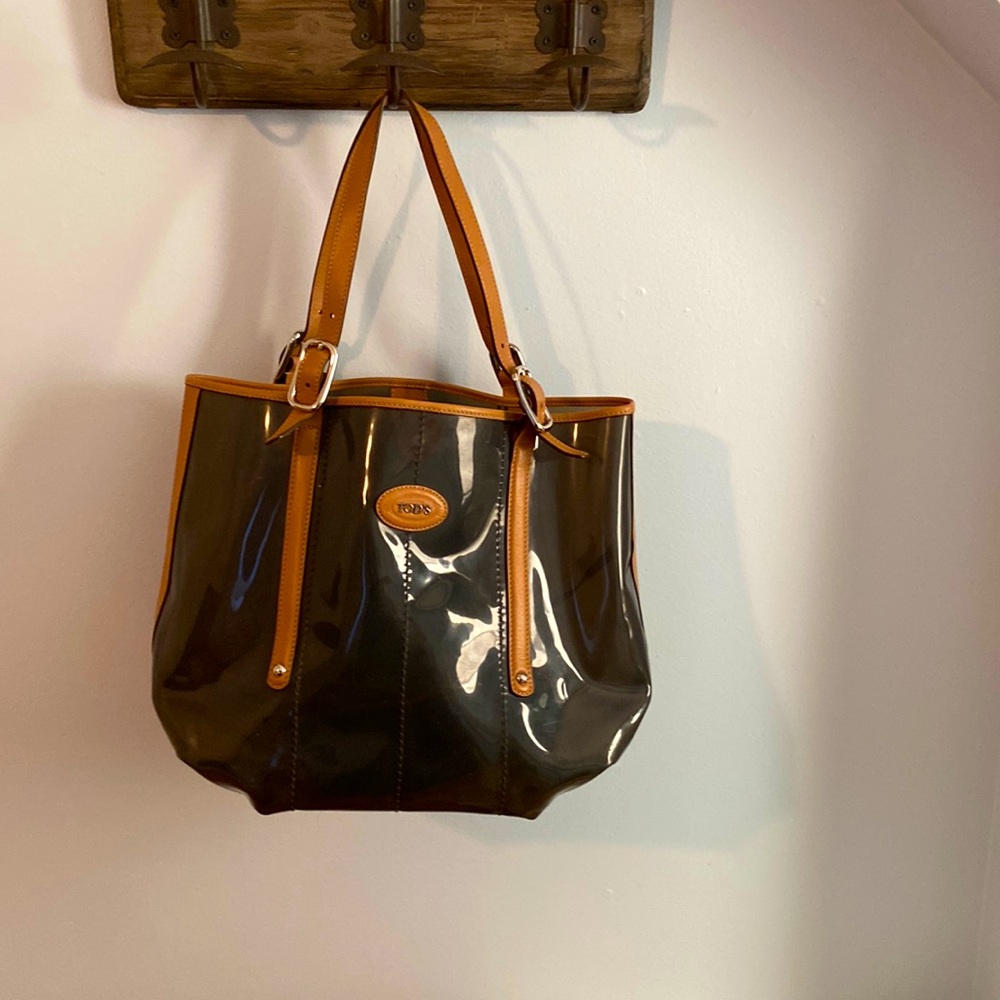 Tod’s clear PVC tote